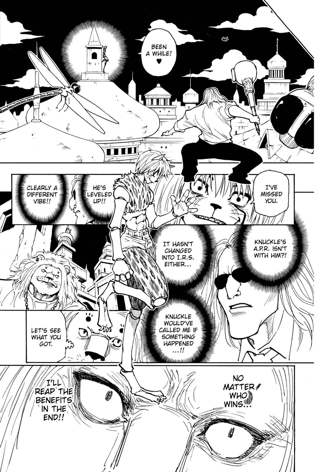 Read Hunter x Hunter chapter 244 image 14 on Lezhin