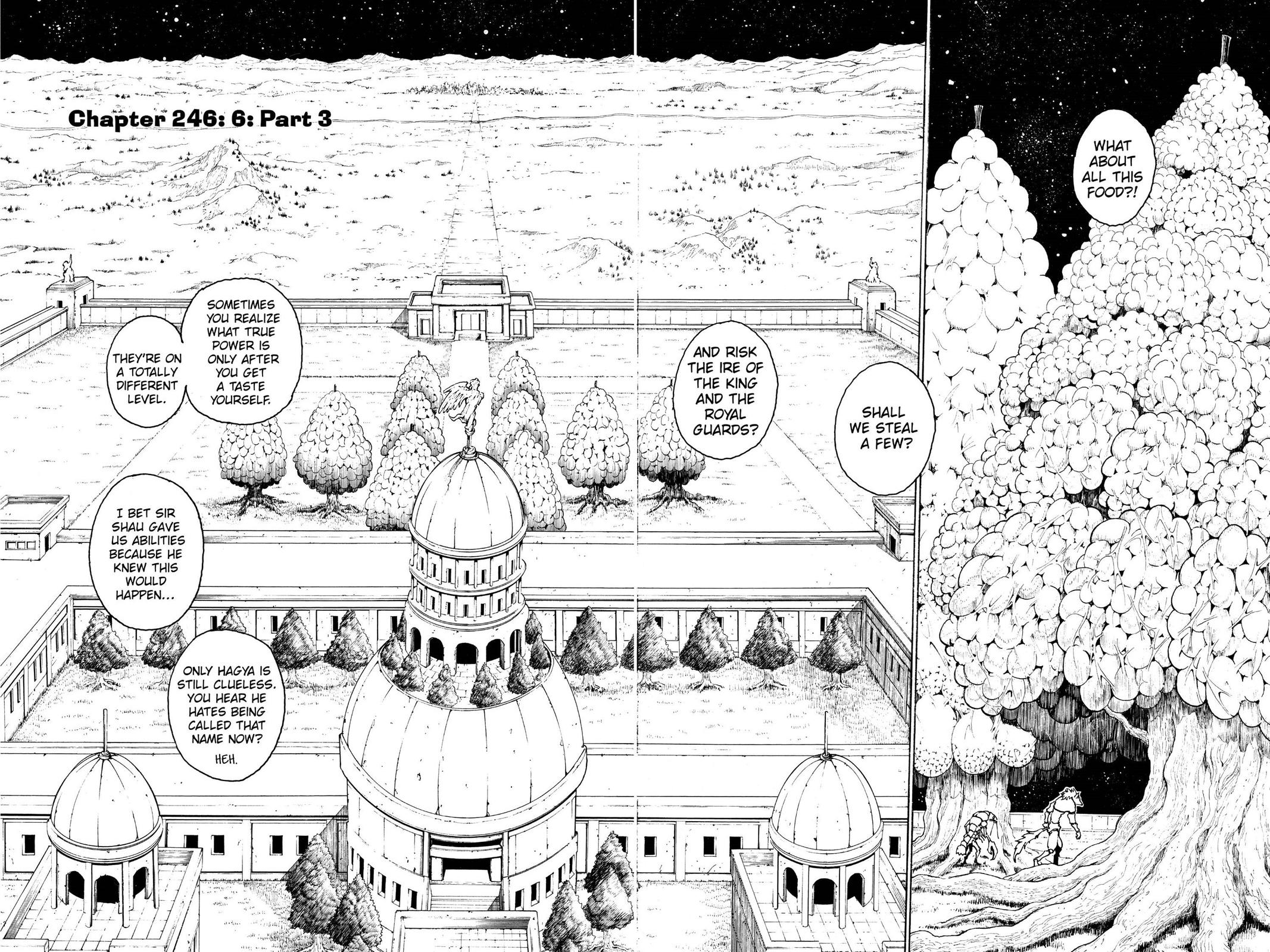 Read Hunter x Hunter chapter 246 image 1 on Lezhin