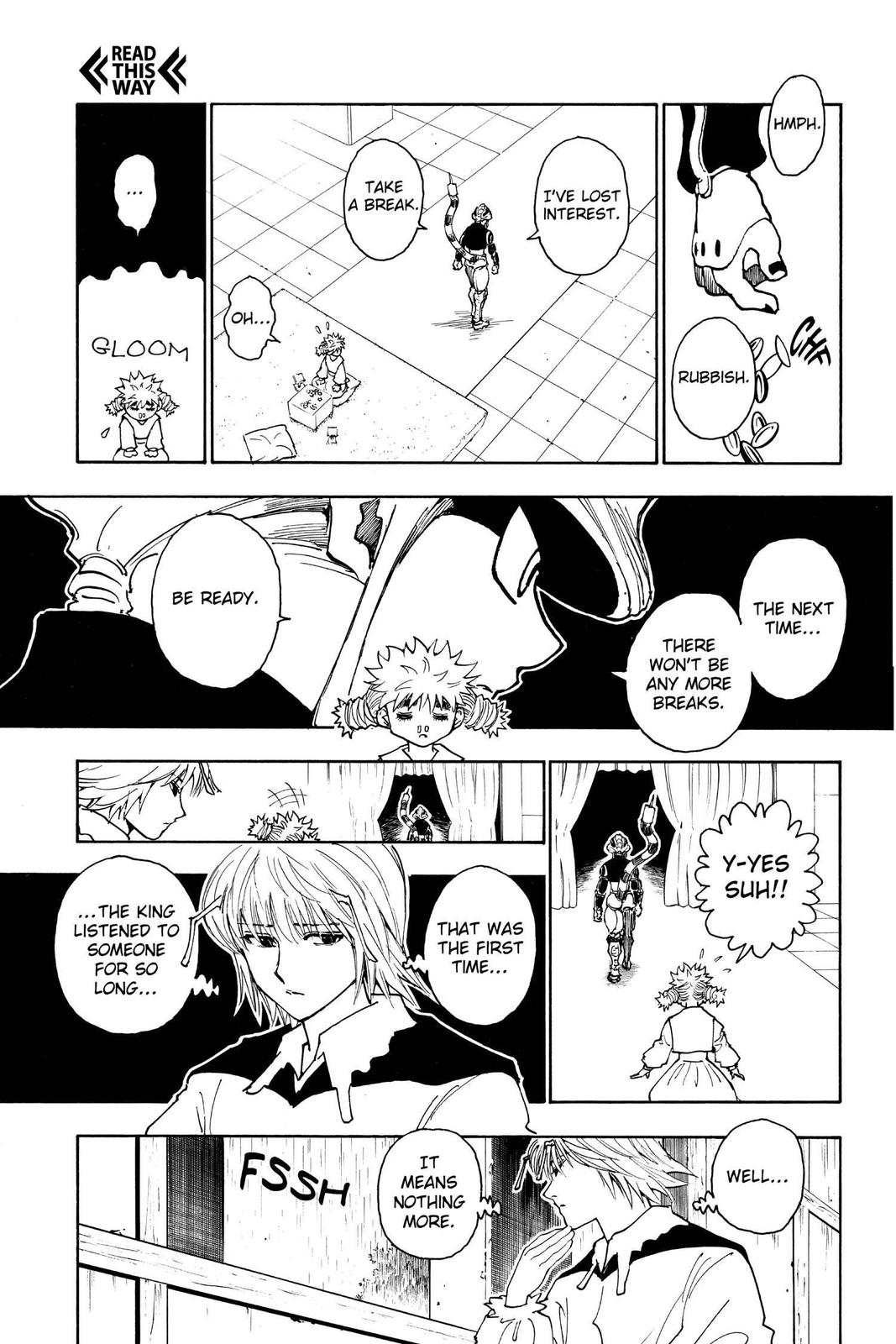 Read Hunter x Hunter chapter 247 image 6 on Lezhin
