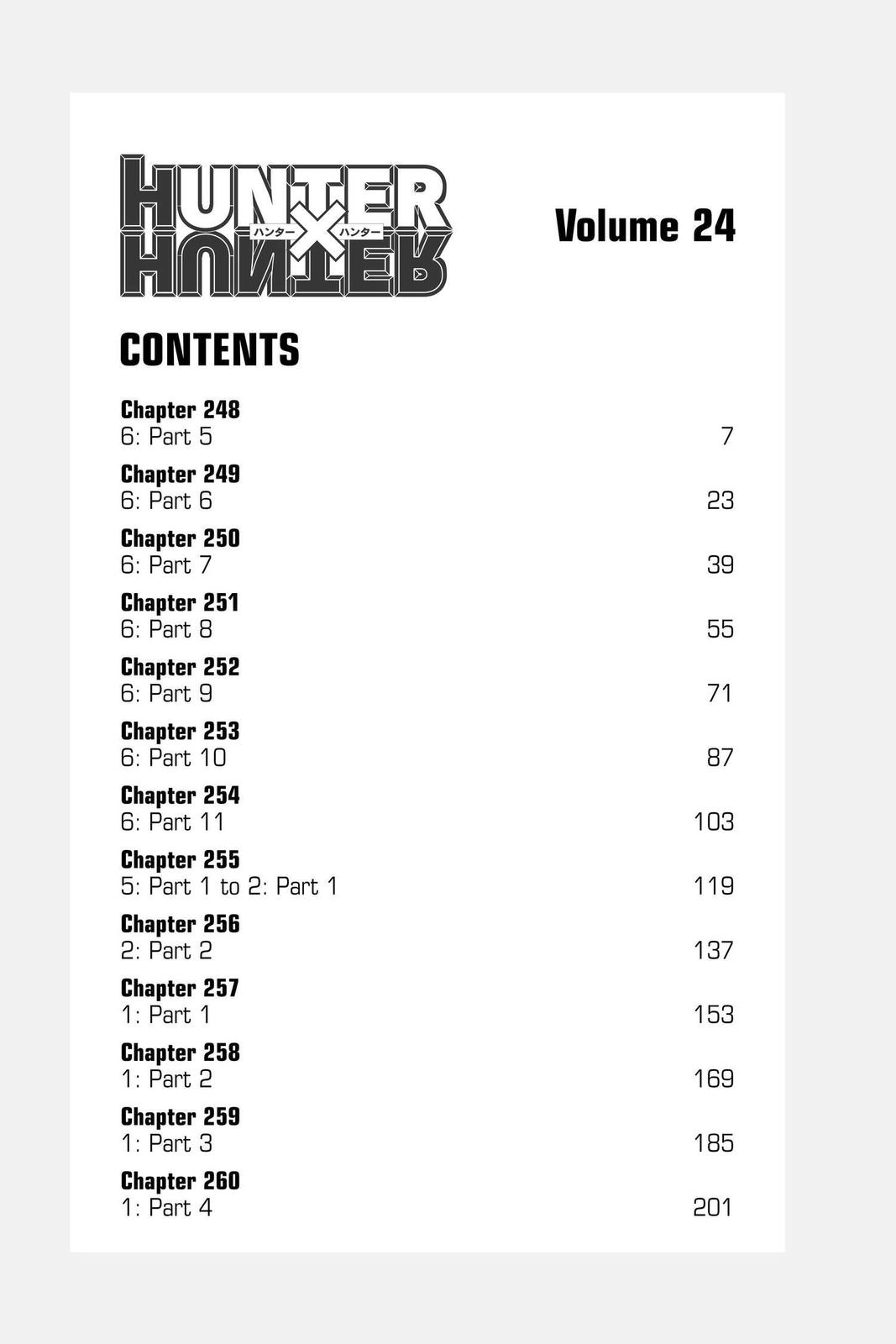 Read Hunter x Hunter chapter 248 image 5 on Lezhin