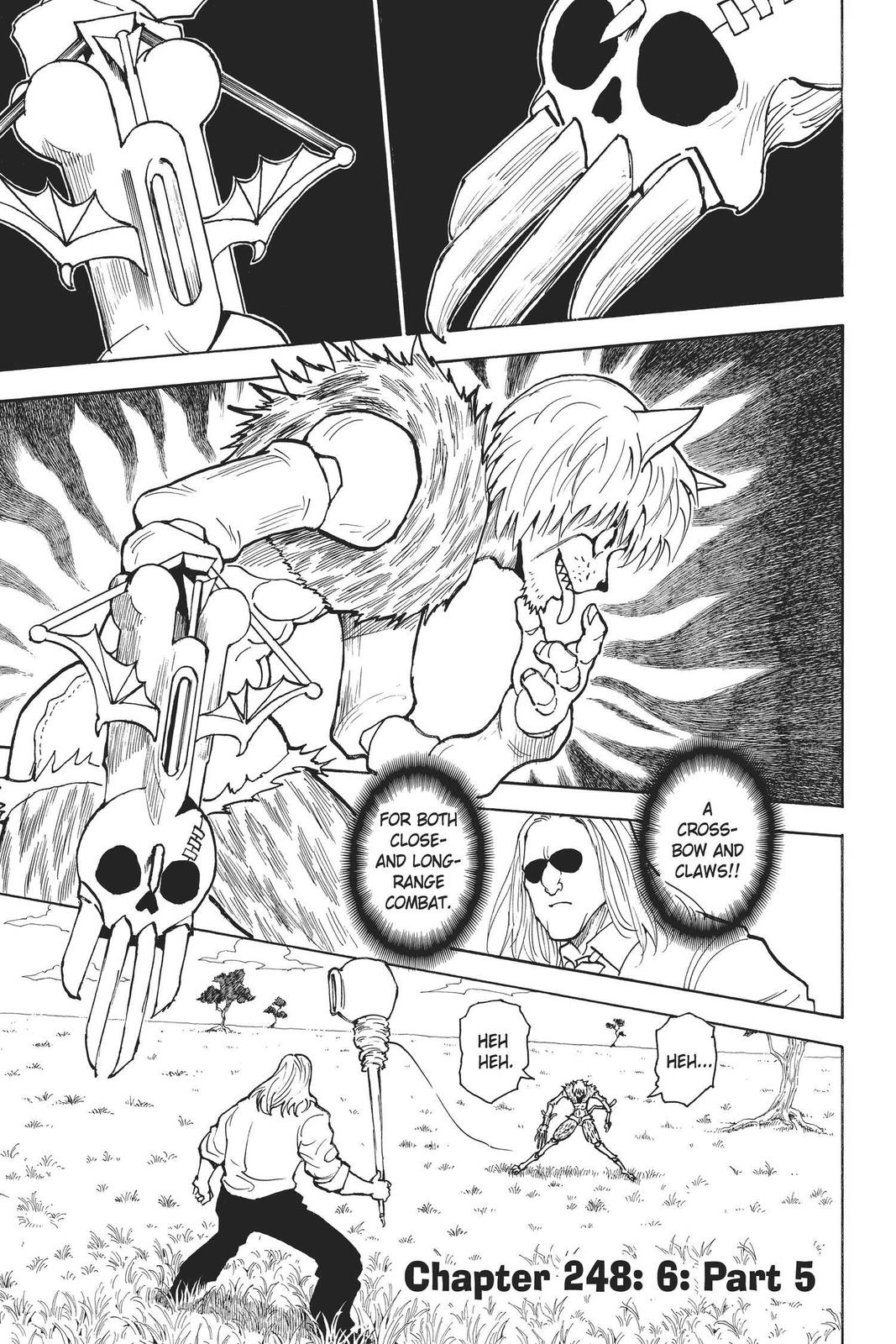 Read Hunter x Hunter chapter 248 image 6 on Lezhin