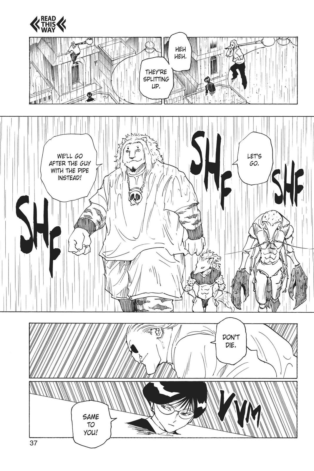 Read Hunter x Hunter chapter 249 image 14 on Lezhin