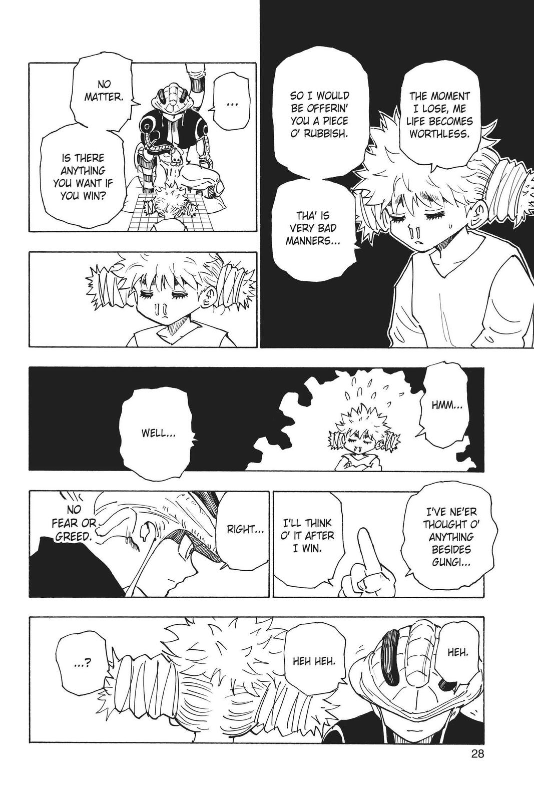 Read Hunter x Hunter chapter 249 image 5 on Lezhin