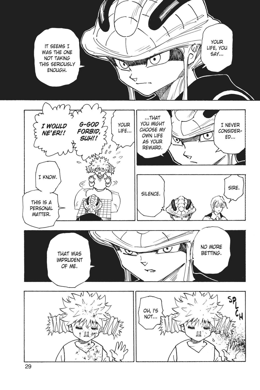 Read Hunter x Hunter chapter 249 image 6 on Lezhin