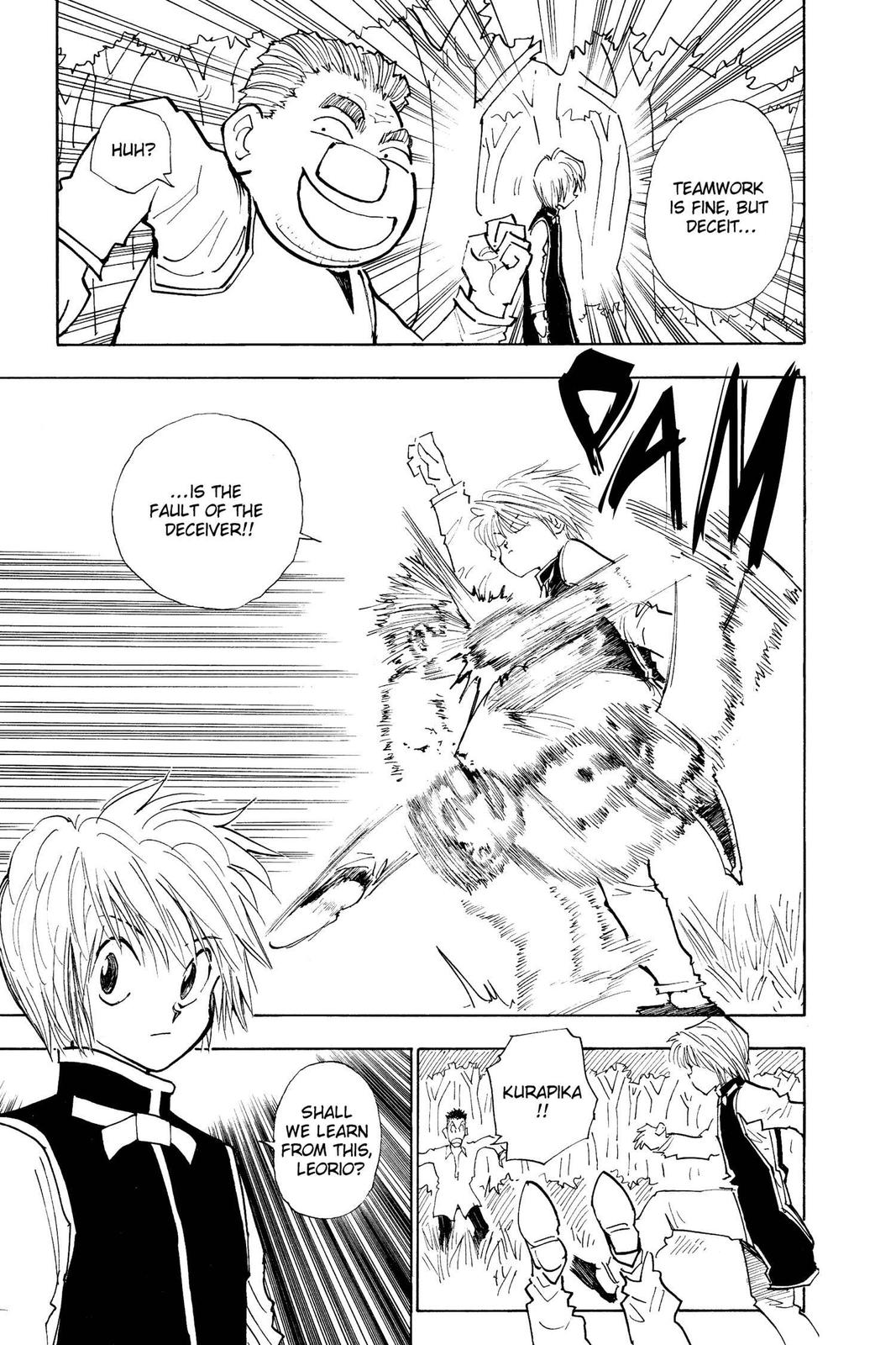 Read Hunter x Hunter chapter 25 image 18 on Lezhin