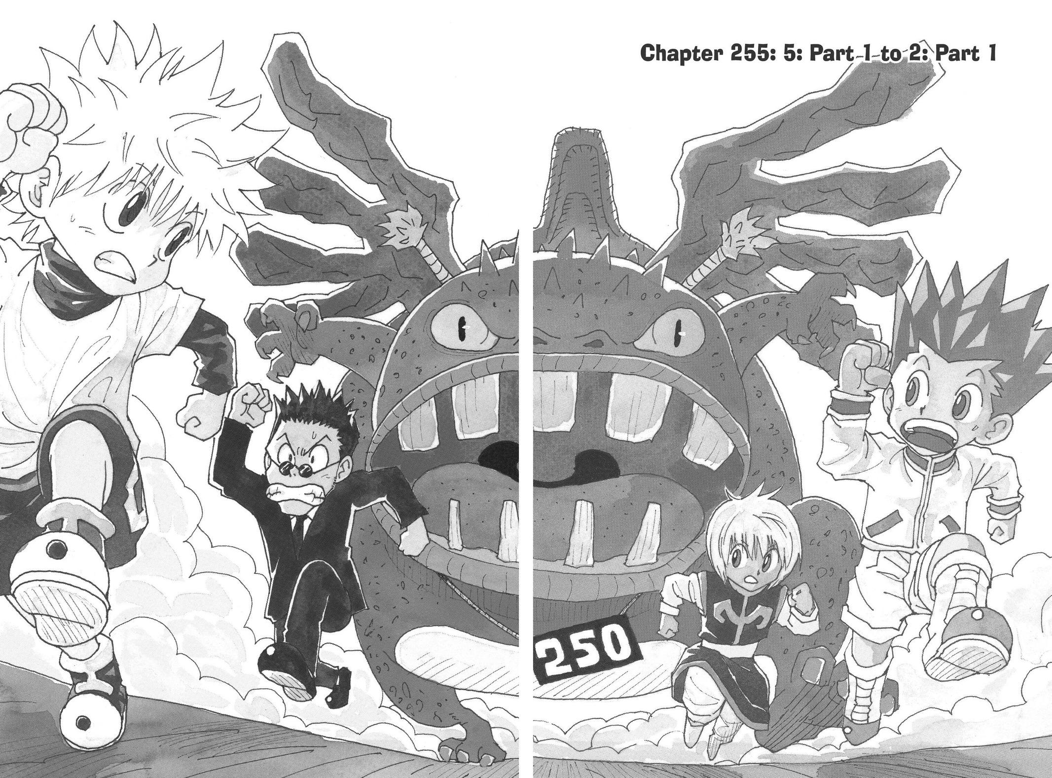 Read Hunter x Hunter chapter 255 image 1 on Lezhin