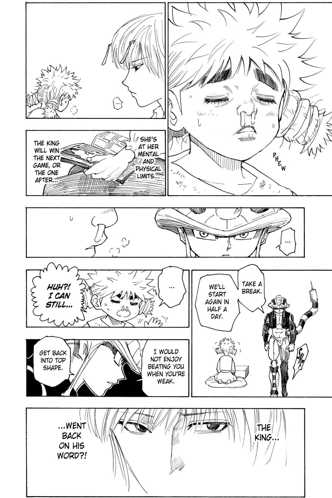 Read Hunter x Hunter chapter 255 image 14 on Lezhin