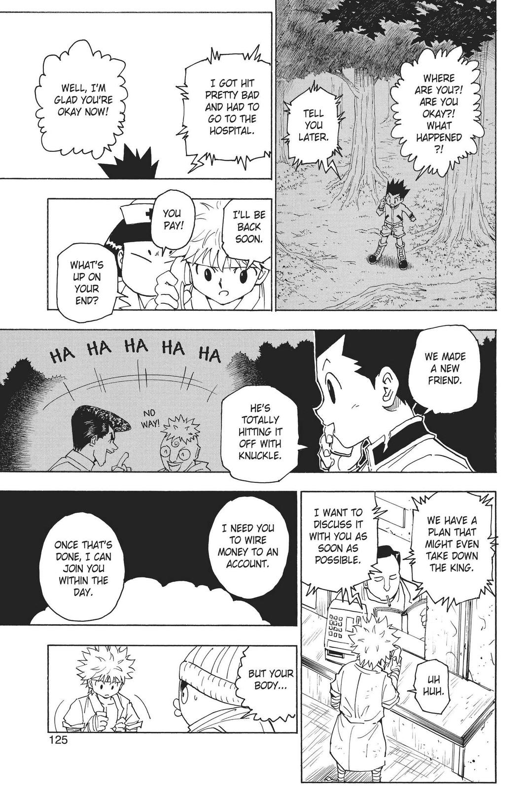 Read Hunter x Hunter chapter 255 image 5 on Lezhin
