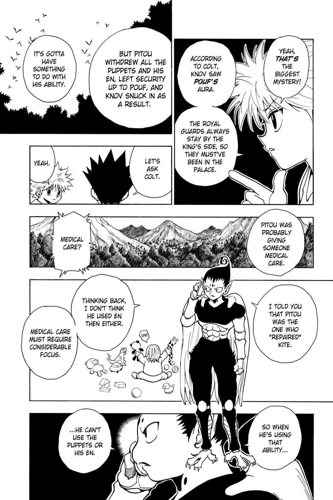 Read Hunter x Hunter chapter 258 image 12 on Lezhin