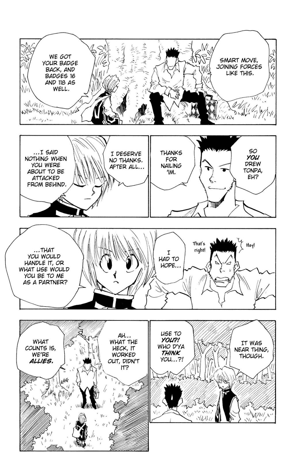 Read Hunter x Hunter chapter 26 image 2 on Lezhin