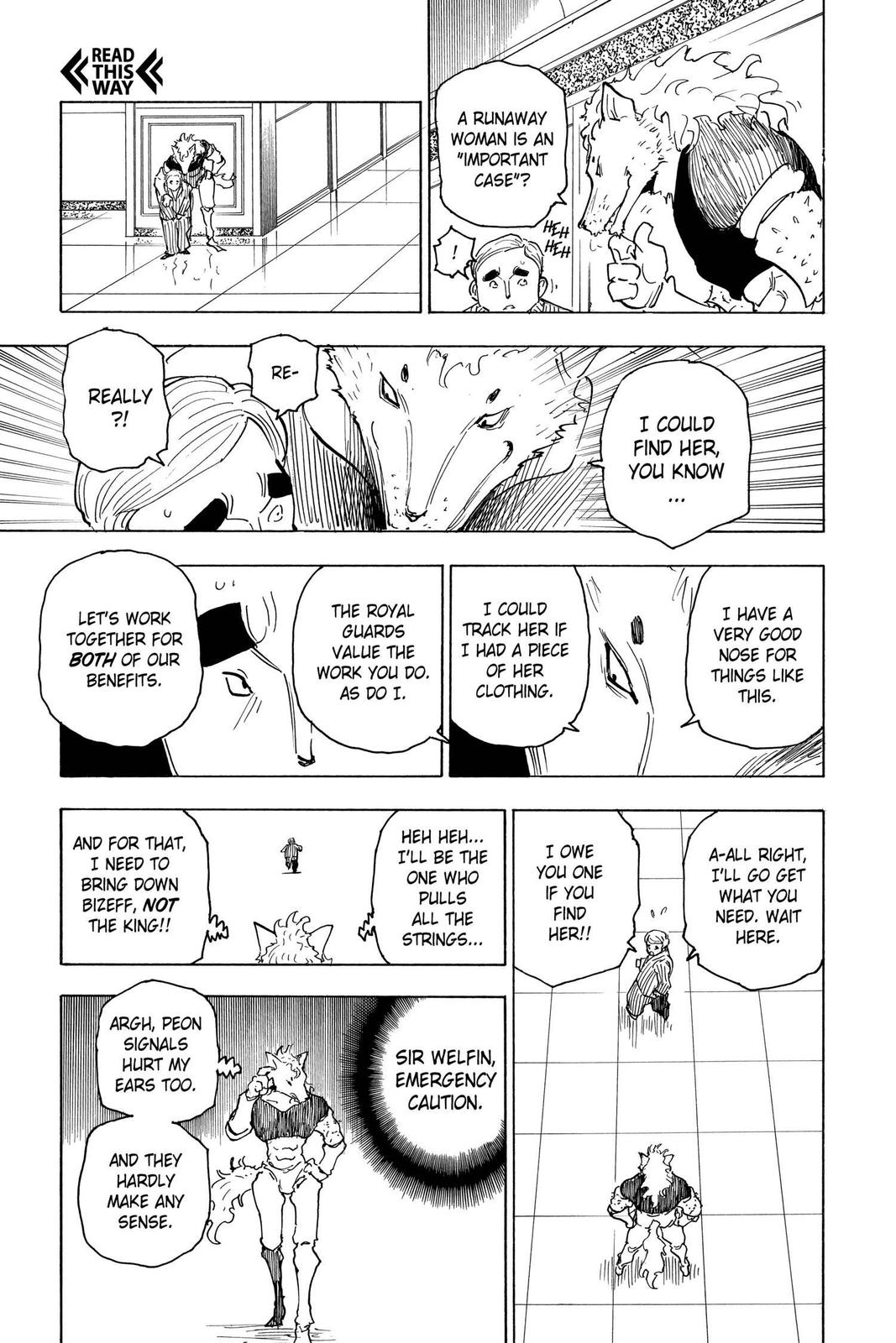 Read Hunter x Hunter chapter 261 image 11 on Lezhin