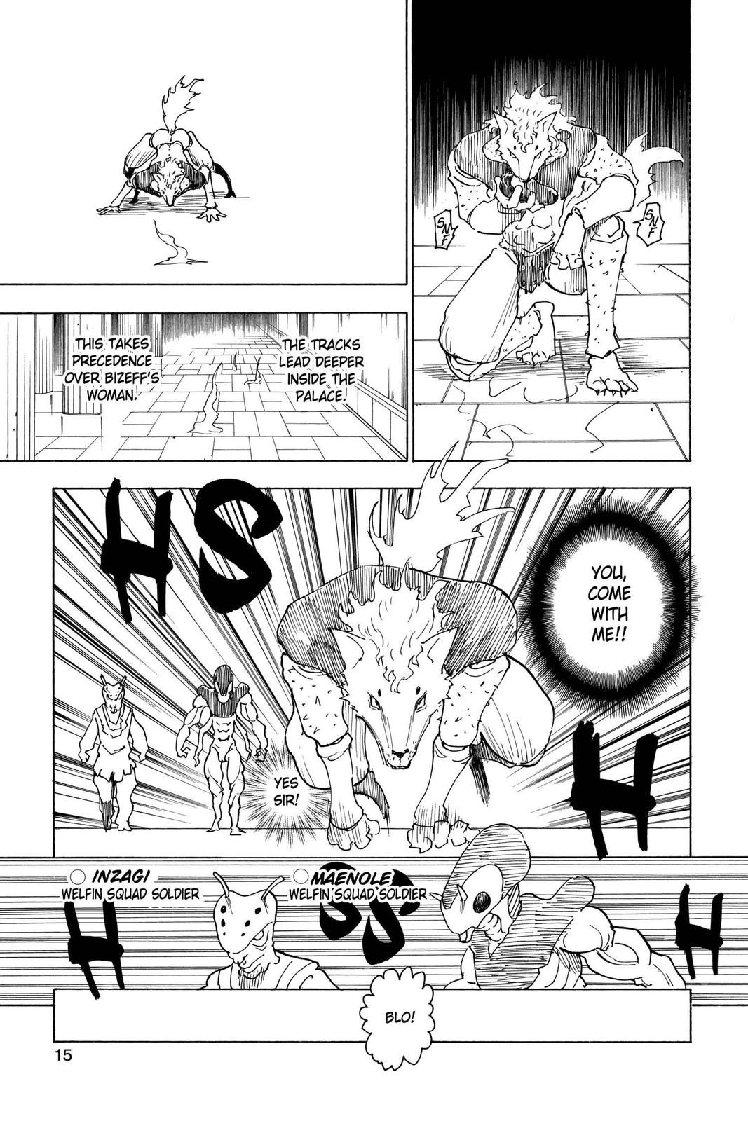 Read Hunter x Hunter chapter 261 image 13 on Lezhin