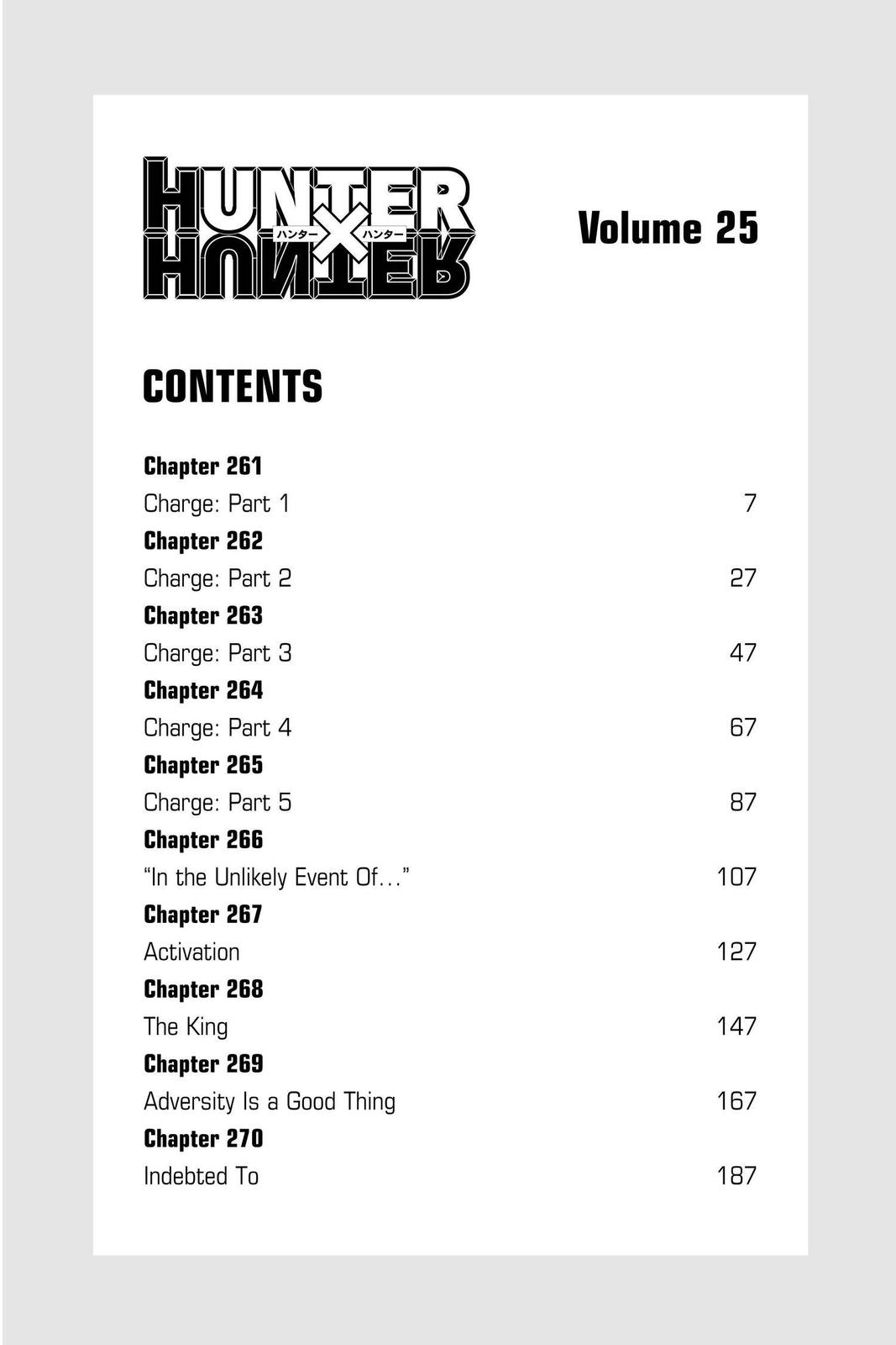Read Hunter x Hunter chapter 261 image 5 on Lezhin