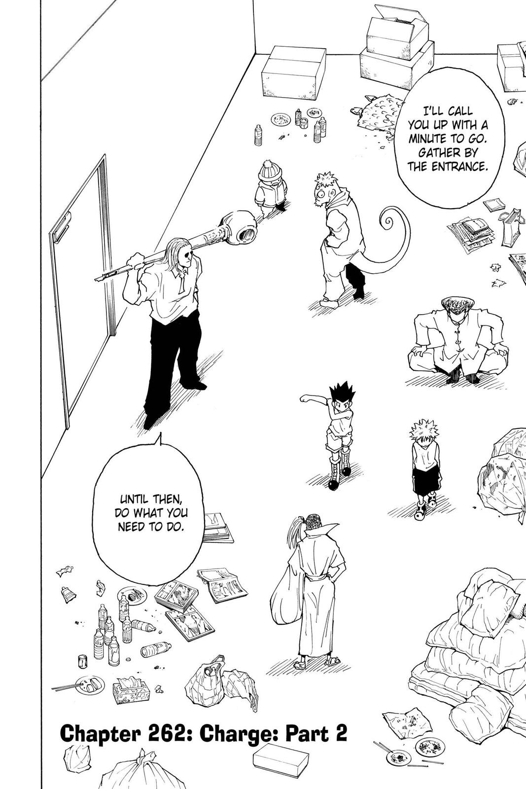Read Hunter x Hunter chapter 262 image 1 on Lezhin