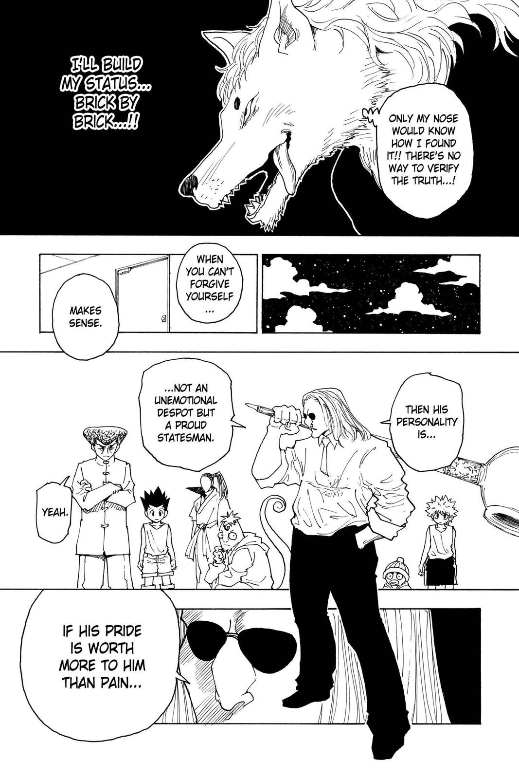 Read Hunter x Hunter chapter 262 image 14 on Lezhin