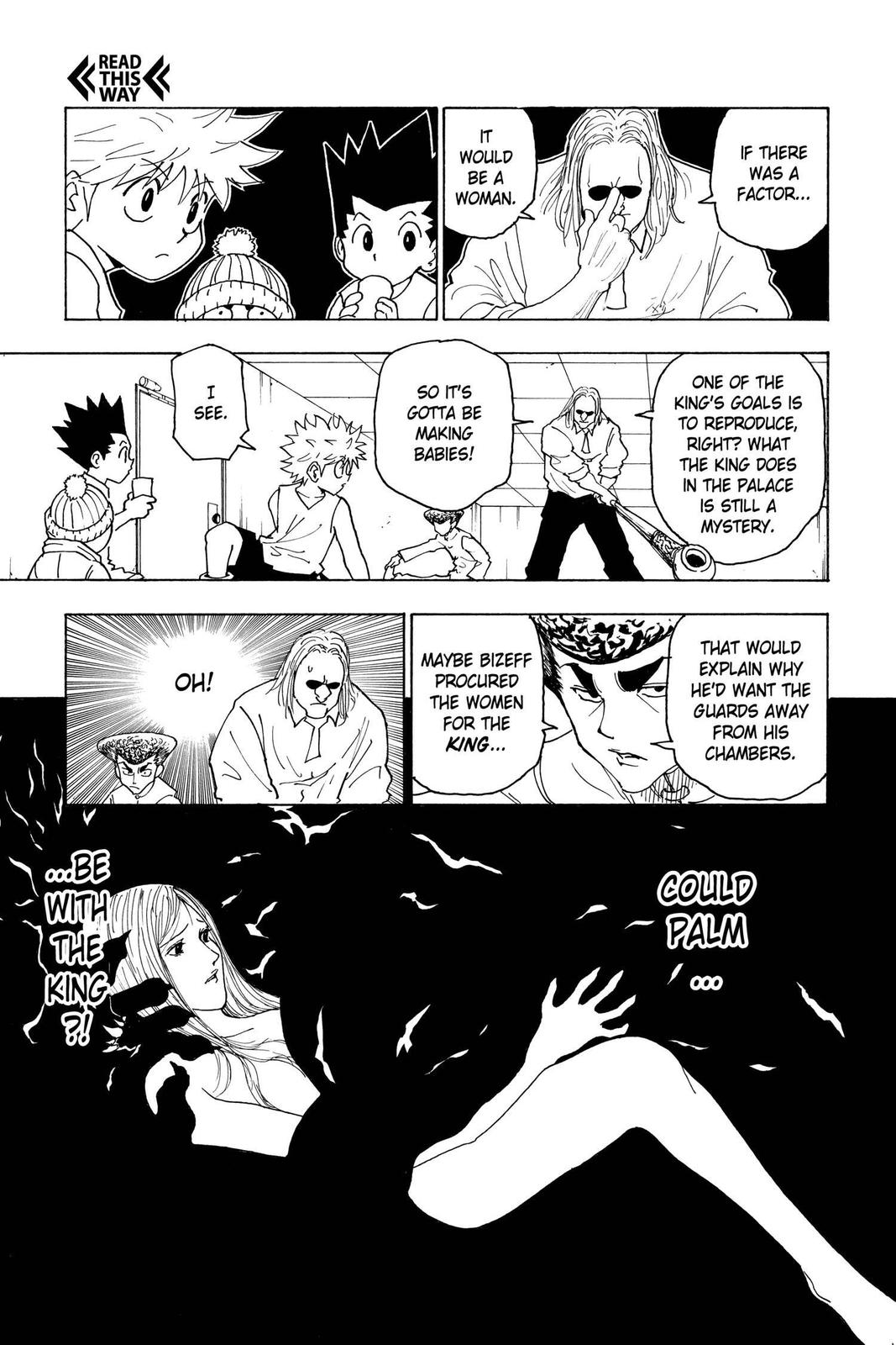 Read Hunter x Hunter chapter 262 image 4 on Lezhin