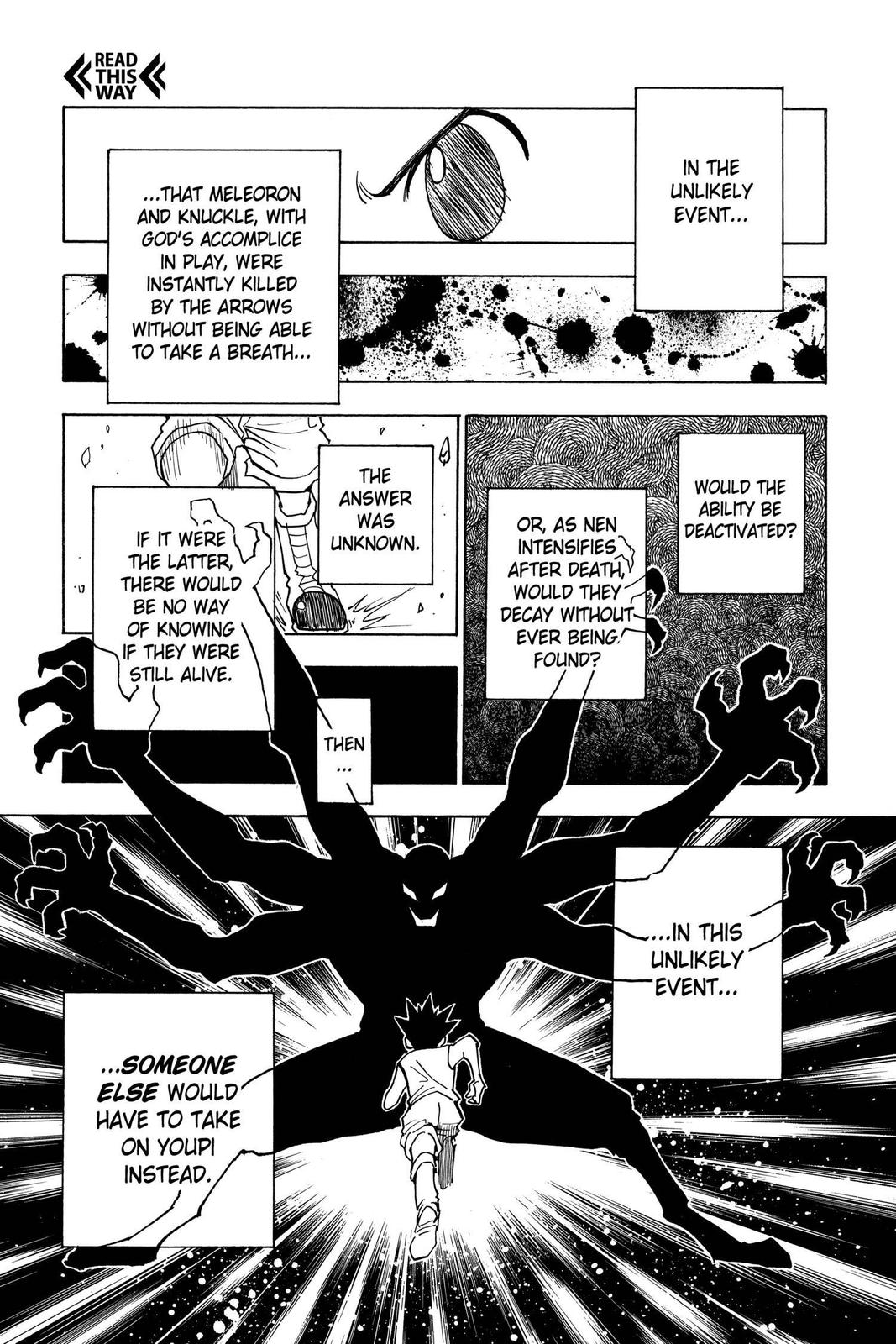 Read Hunter x Hunter chapter 266 image 9 on Lezhin