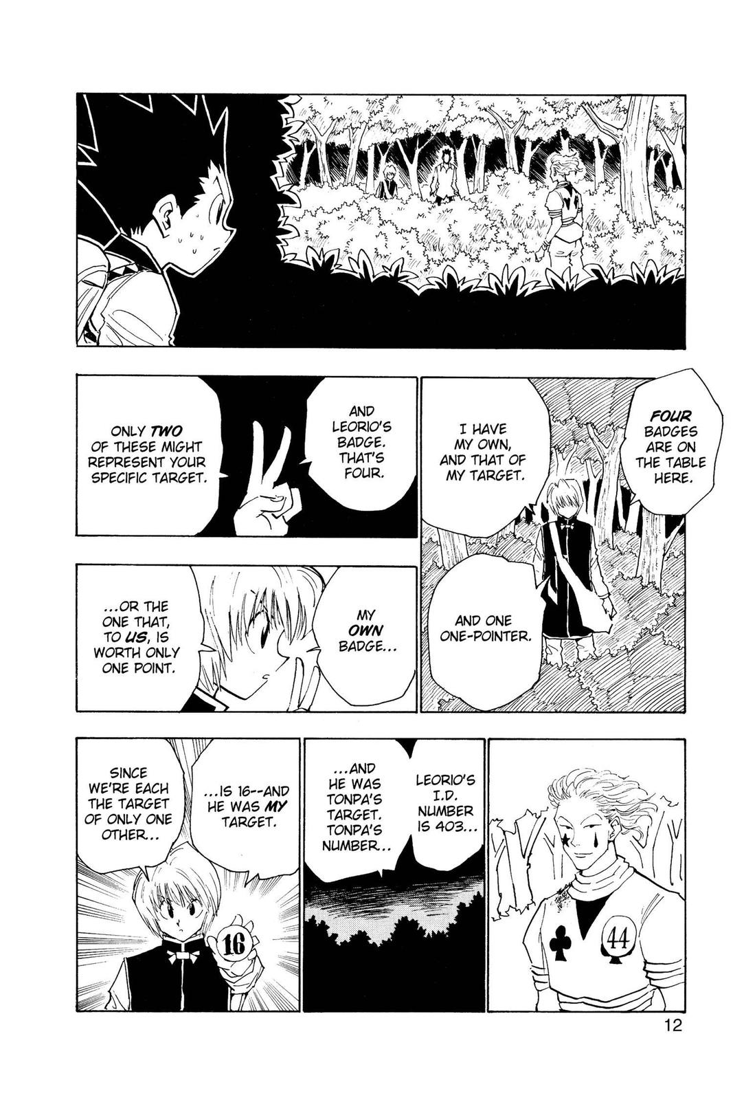 Read Hunter x Hunter chapter 27 image 11 on Lezhin