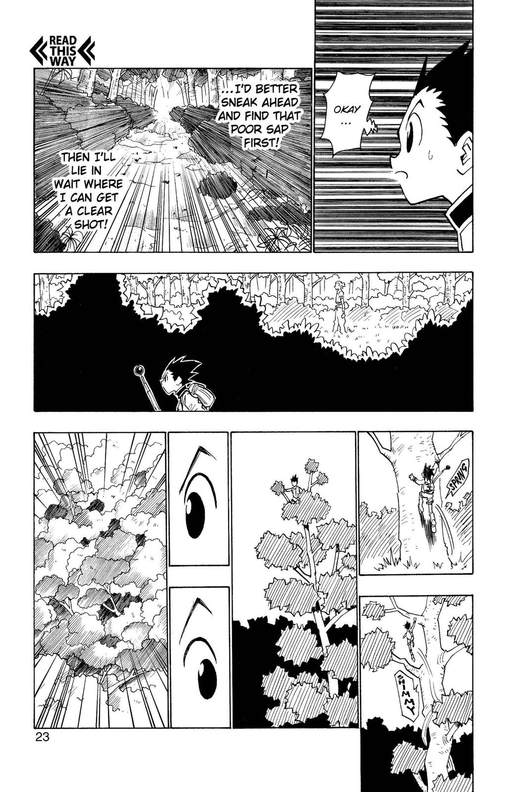 Read Hunter x Hunter chapter 27 image 22 on Lezhin