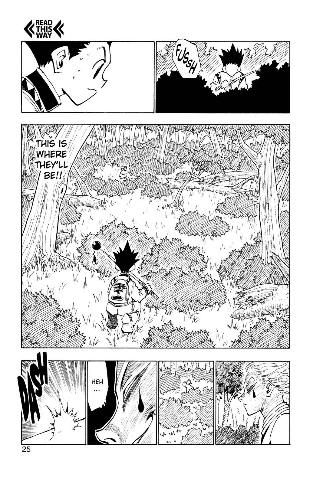 Read Hunter x Hunter chapter 27 image 24 on Lezhin