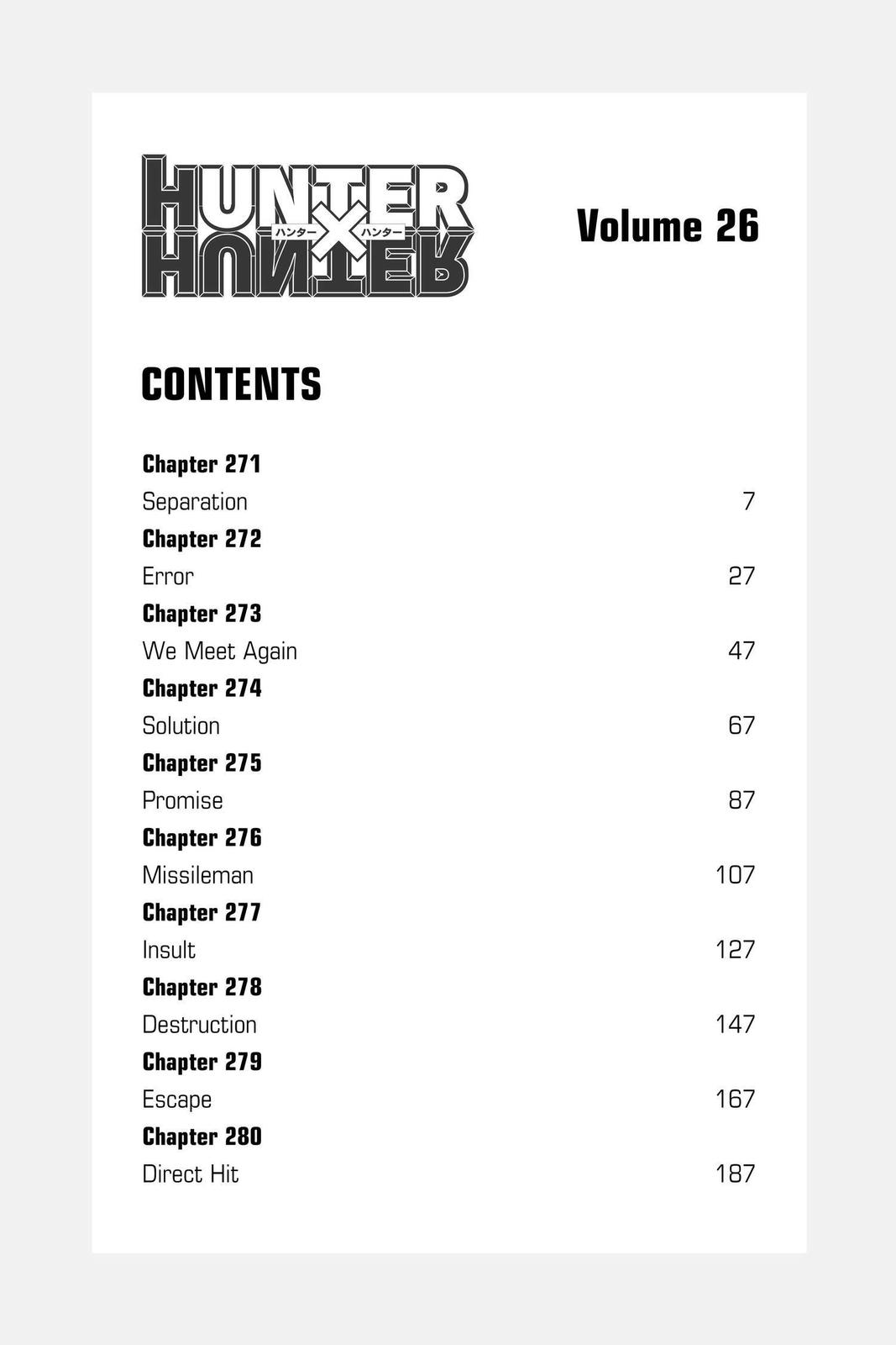 Read Hunter x Hunter chapter 271 image 5 on Lezhin
