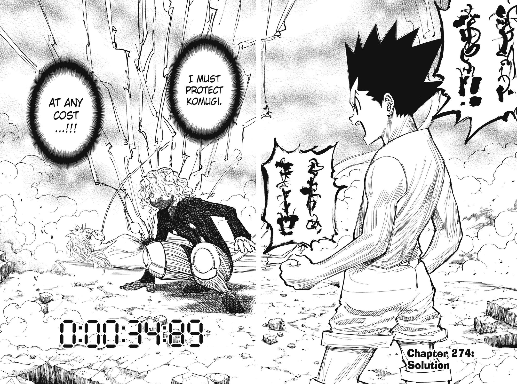 Read Hunter x Hunter chapter 274 image 1 on Lezhin