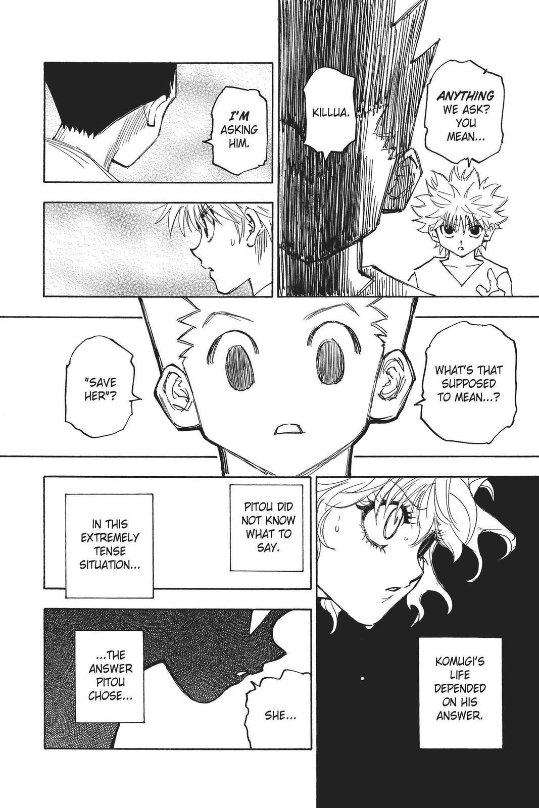 Read Hunter x Hunter chapter 274 image 14 on Lezhin
