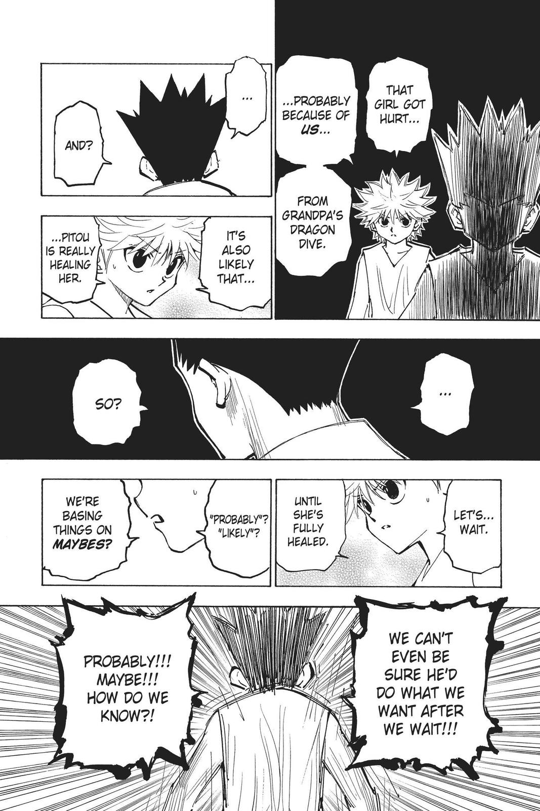 Read Hunter x Hunter chapter 275 image 1 on Lezhin