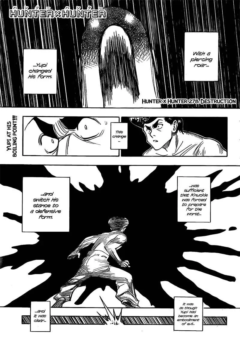 Read Hunter x Hunter chapter 278.1 image 1 on Lezhin