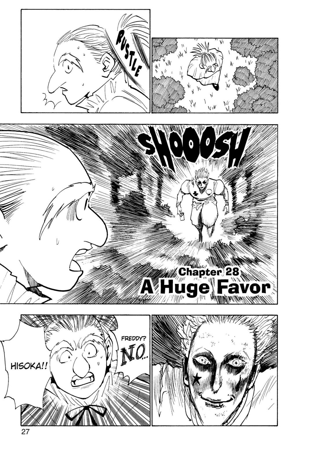 Read Hunter x Hunter chapter 28 image 0 on Lezhin