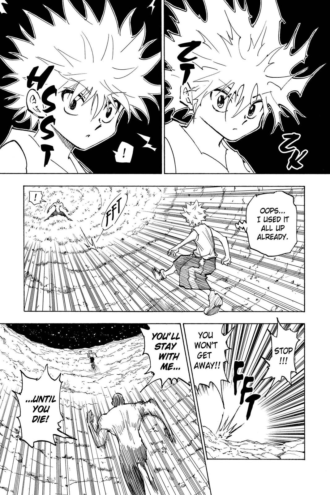 Read Hunter x Hunter chapter 281 image 22 on Lezhin