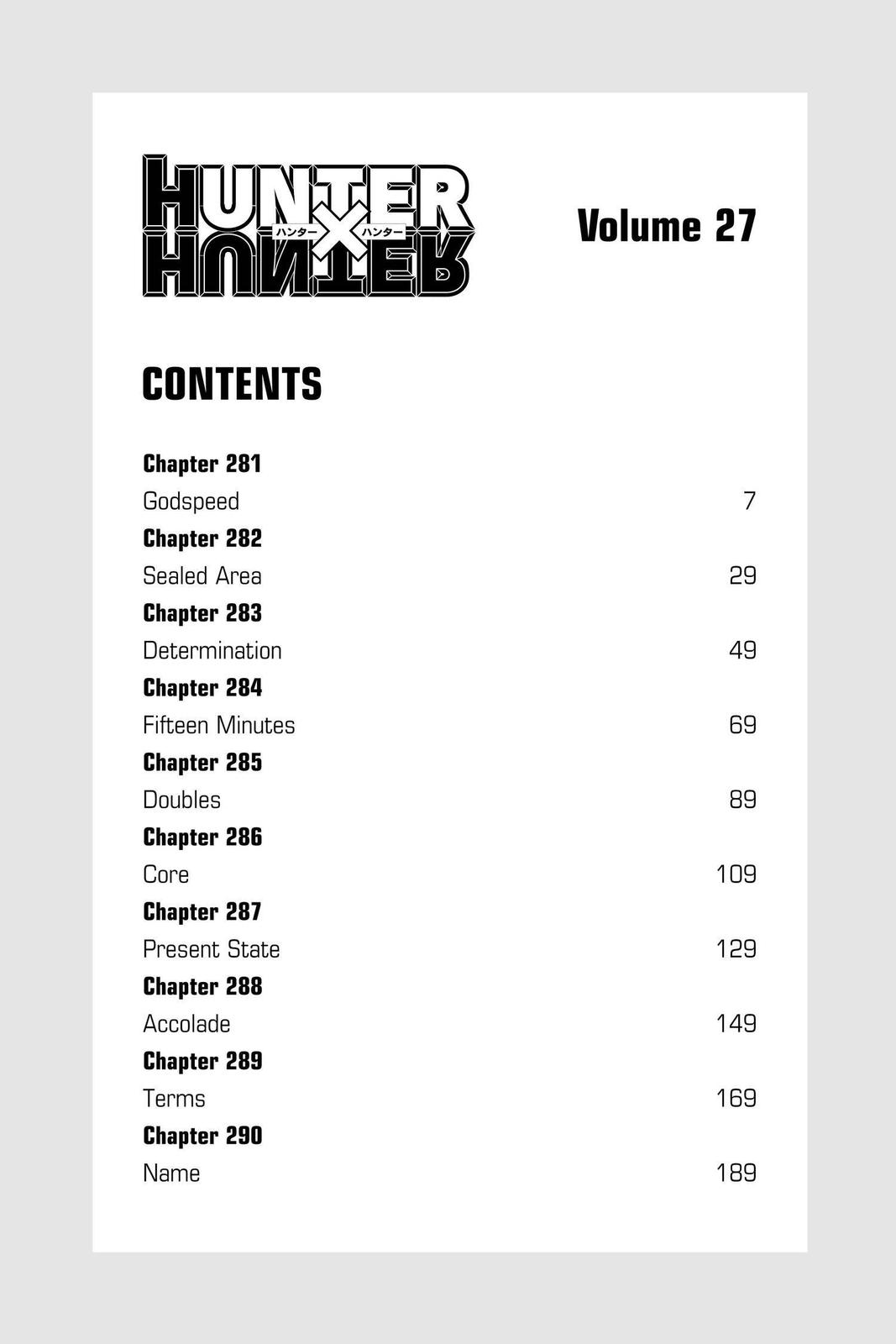 Read Hunter x Hunter chapter 281 image 5 on Lezhin