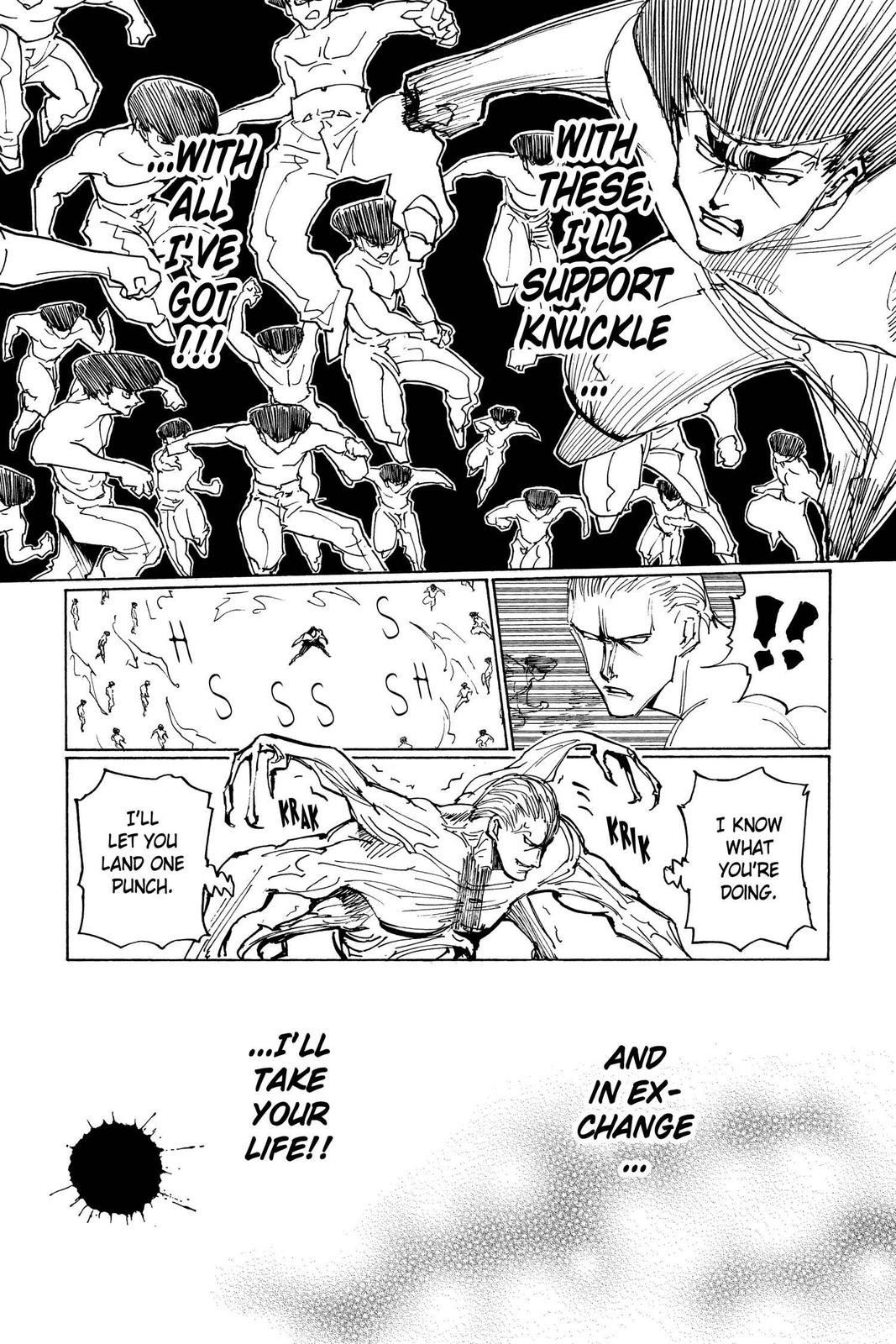 Read Hunter x Hunter chapter 284 image 15 on Lezhin