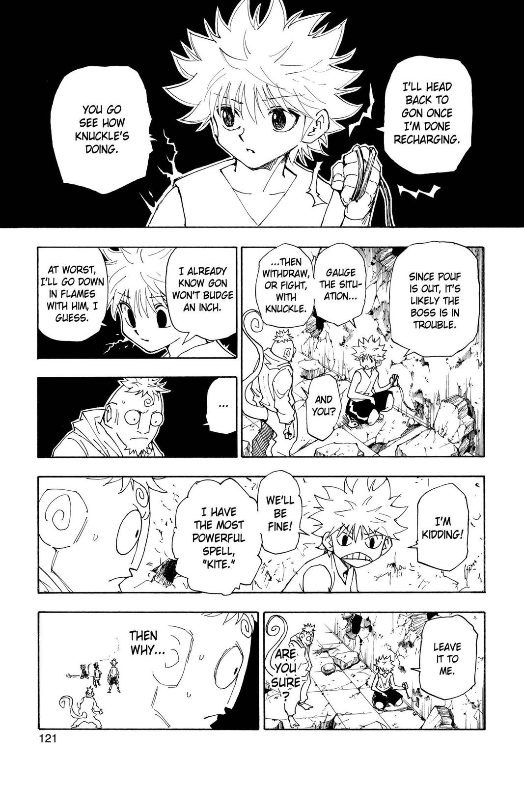 Read Hunter x Hunter chapter 286 image 12 on Lezhin