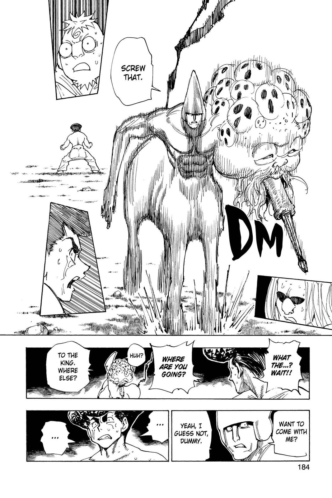 Read Hunter x Hunter chapter 289 image 14 on Lezhin
