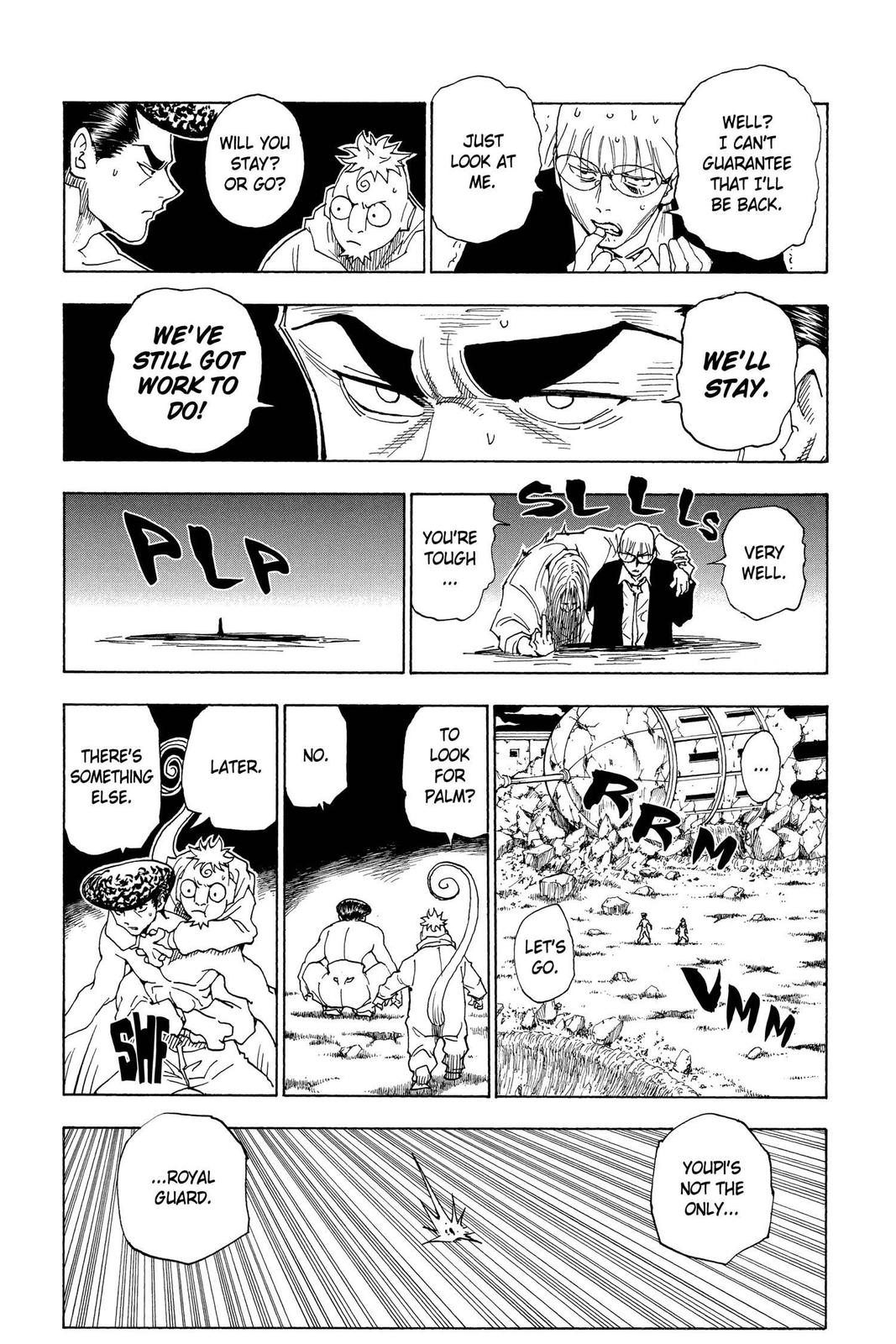 Read Hunter x Hunter chapter 290 image 4 on Lezhin