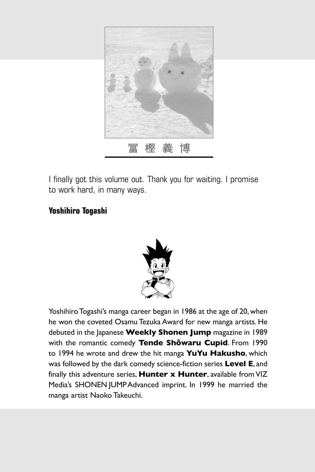 Read Hunter x Hunter chapter 291 image 1 on Lezhin