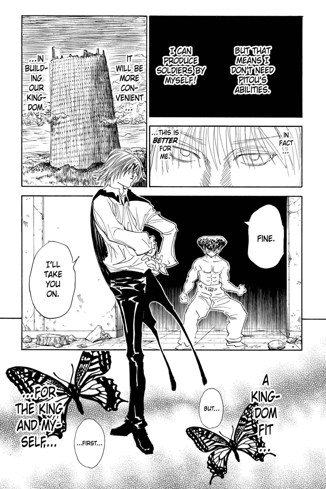 Read Hunter x Hunter chapter 294 image 18 on Lezhin