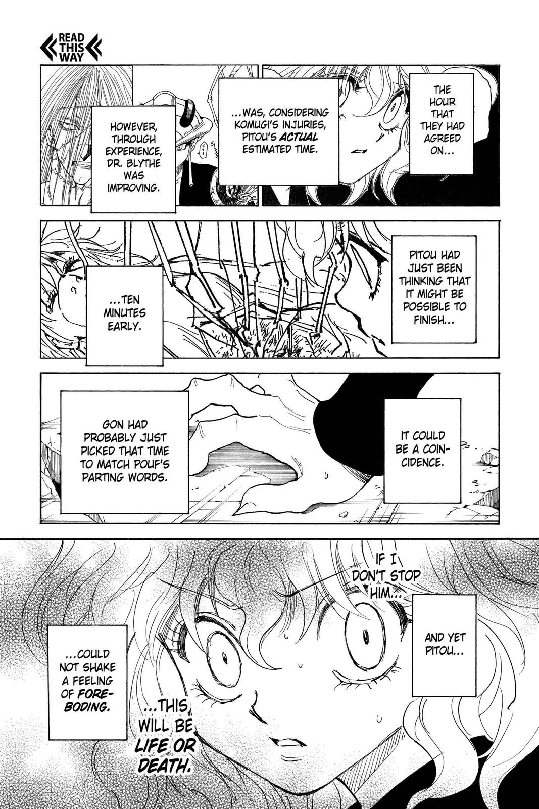 Read Hunter x Hunter chapter 295 image 12 on Lezhin