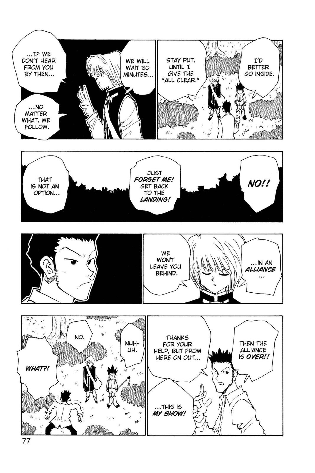 Read Hunter x Hunter chapter 30 image 10 on Lezhin