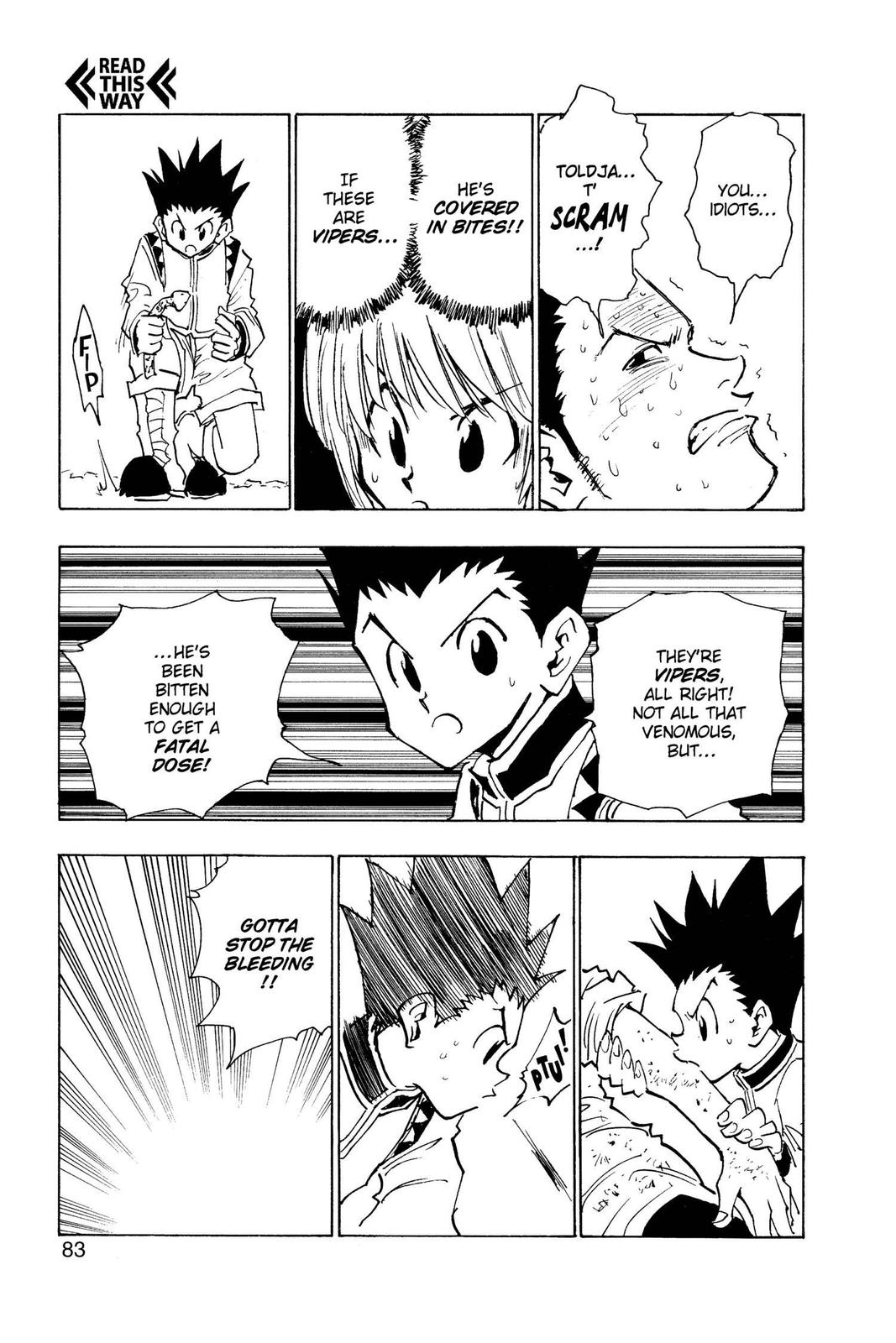 Read Hunter x Hunter chapter 30 image 16 on Lezhin