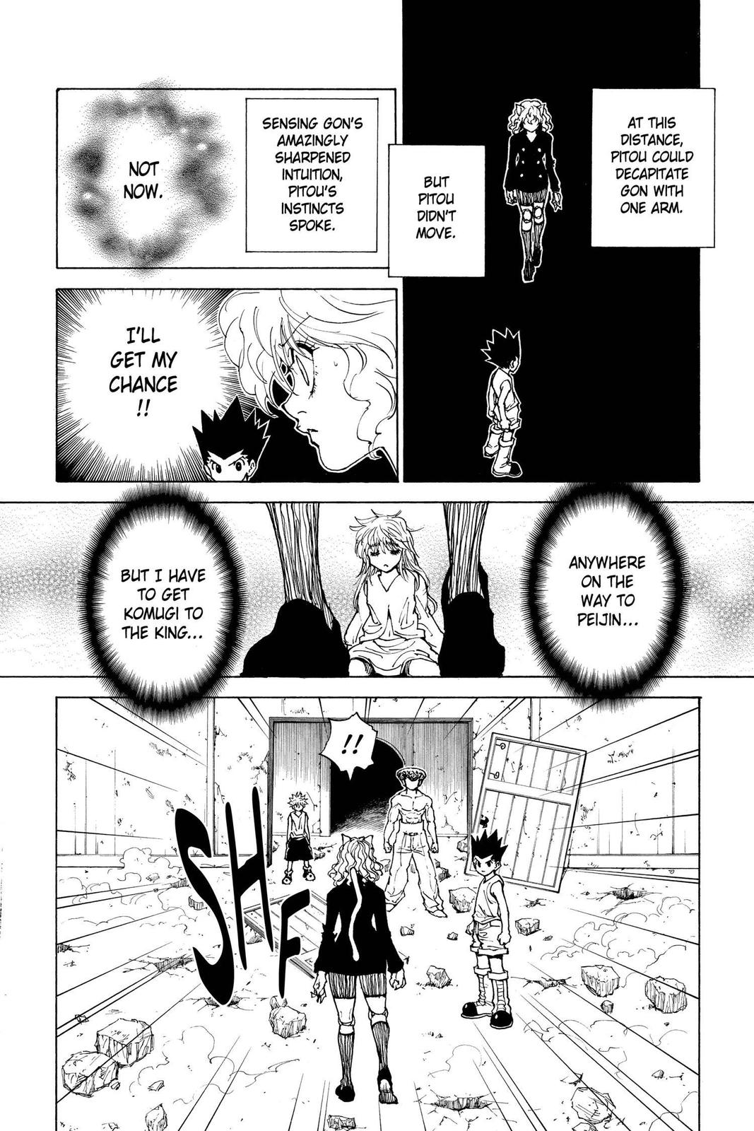 Read Hunter x Hunter chapter 300 image 12 on Lezhin