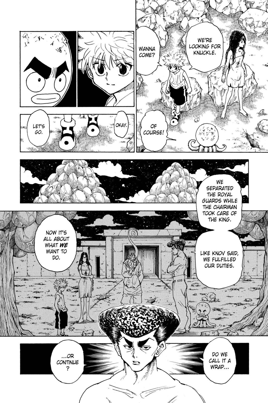 Read Hunter x Hunter chapter 300 image 5 on Lezhin
