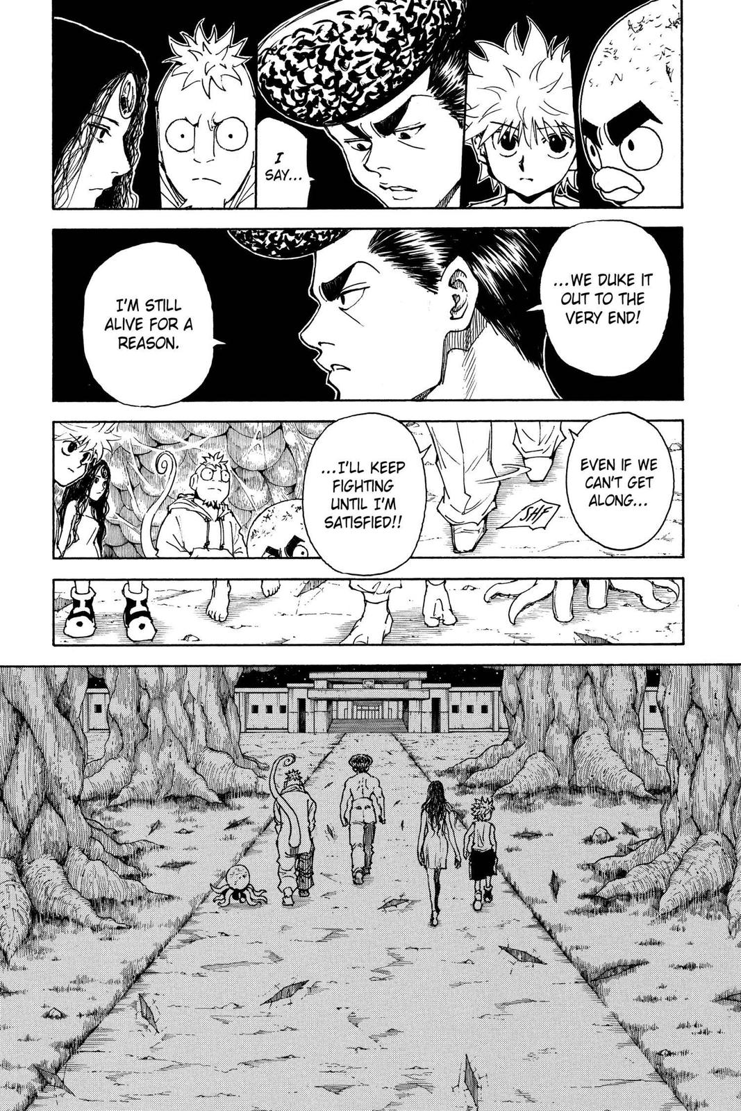 Read Hunter x Hunter chapter 300 image 6 on Lezhin