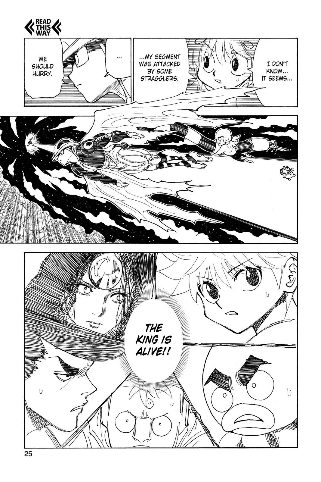Read Hunter x Hunter chapter 301 image 24 on Lezhin