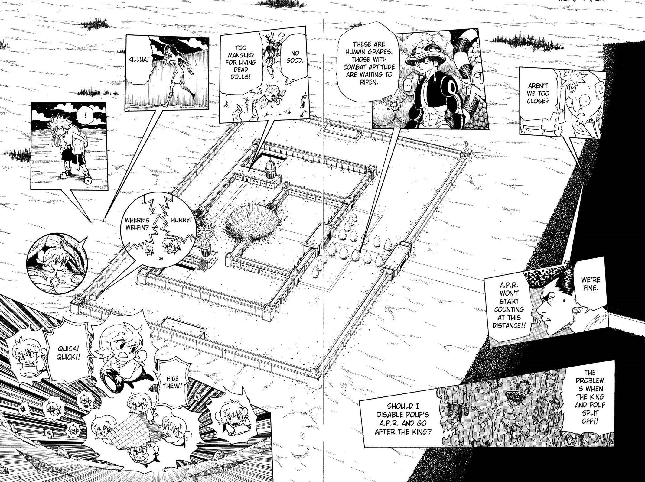 Read Hunter x Hunter chapter 304 image 1 on Lezhin