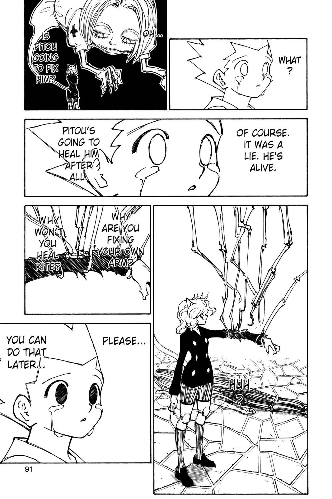 Read Hunter x Hunter chapter 305 image 3 on Lezhin