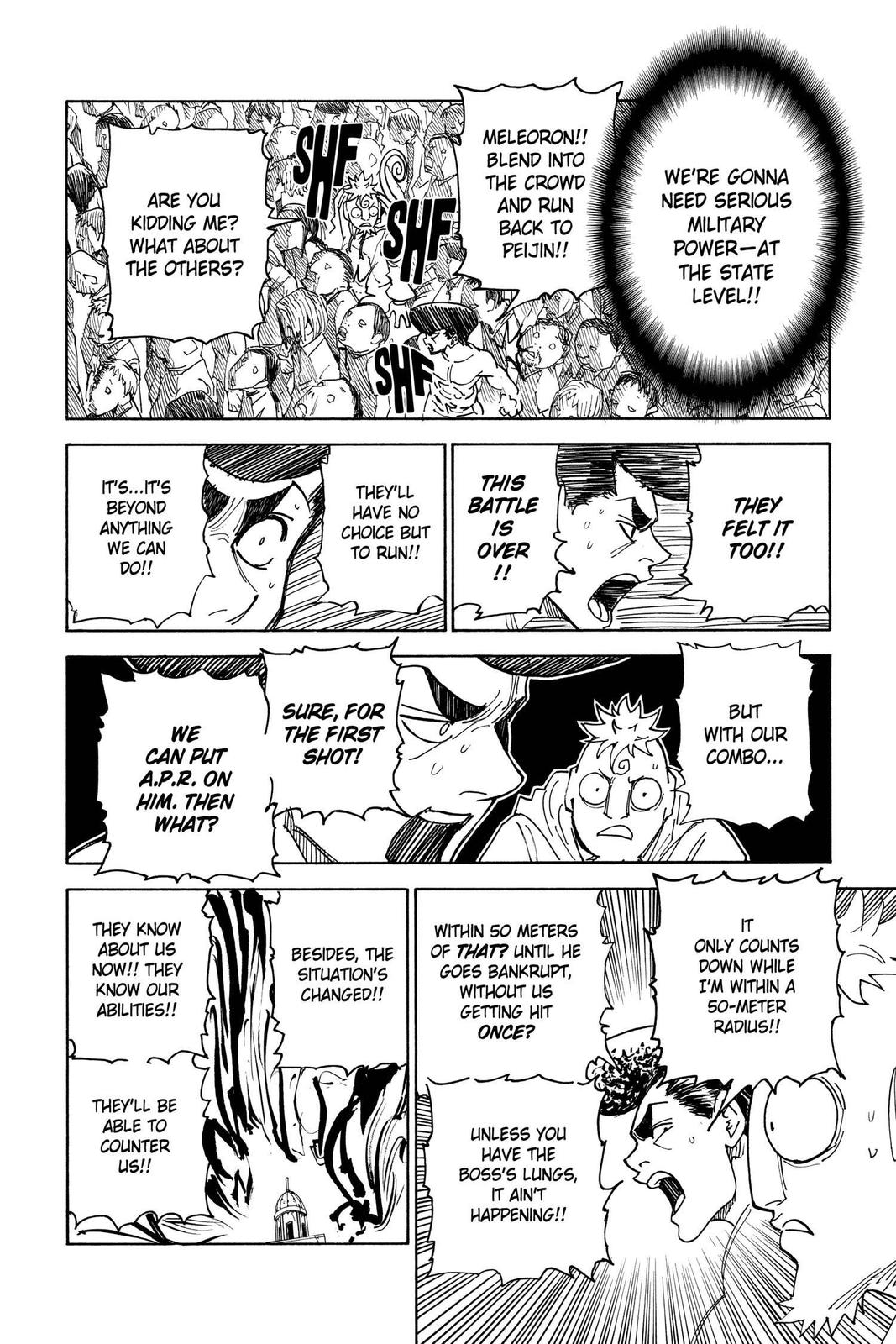 Read Hunter x Hunter chapter 308 image 10 on Lezhin