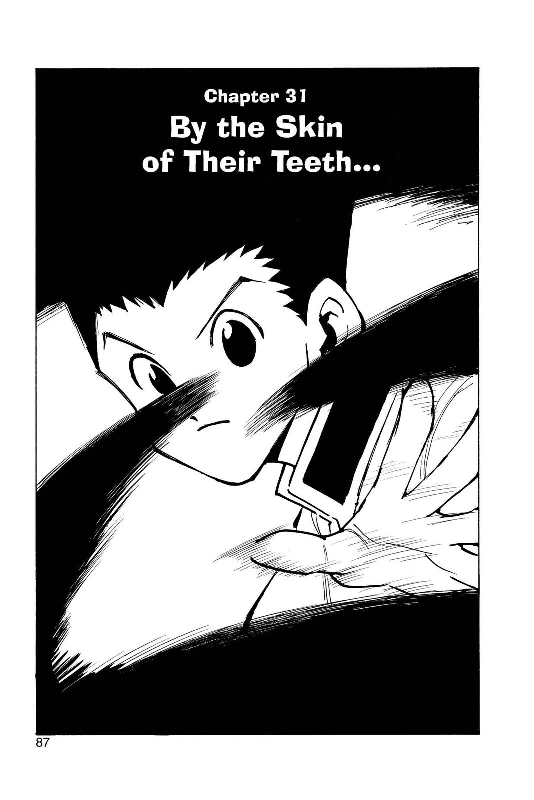Read Hunter x Hunter chapter 31 image 0 on Lezhin