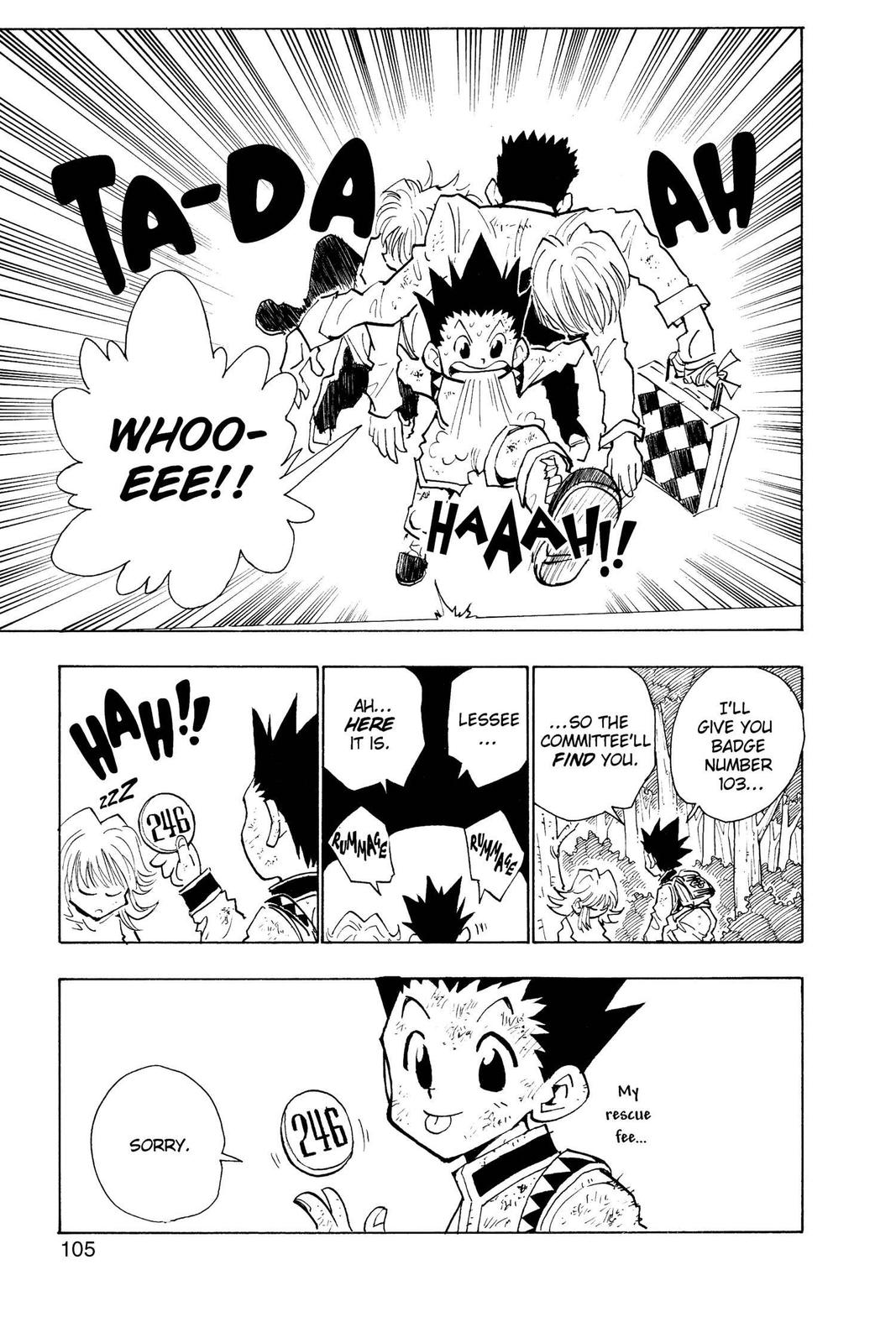 Read Hunter x Hunter chapter 31 image 18 on Lezhin
